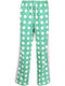 monogram-print straight-leg trousers