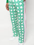 monogram-print straight-leg trousers