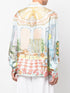 illustration-style print silk shirt