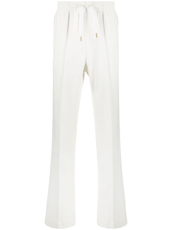 logo-appliqué track pants