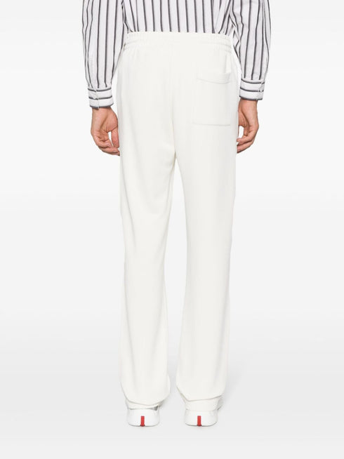 logo-appliqué track pants