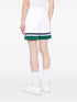 logo-appliqué stripe-detail track shorts