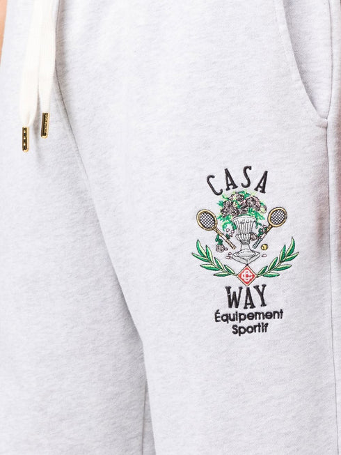 Casa-Way embroidered-detail sweatpants
