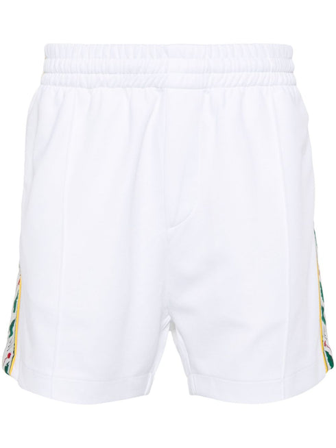 logo-embellished jersey shorts