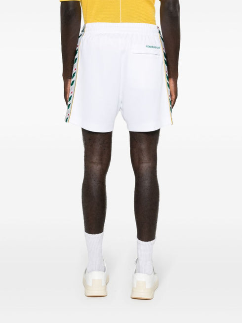 logo-embellished jersey shorts