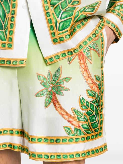 Joyaux D'Afrique silk shorts