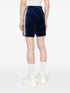 Heart Monogram velvet track shorts