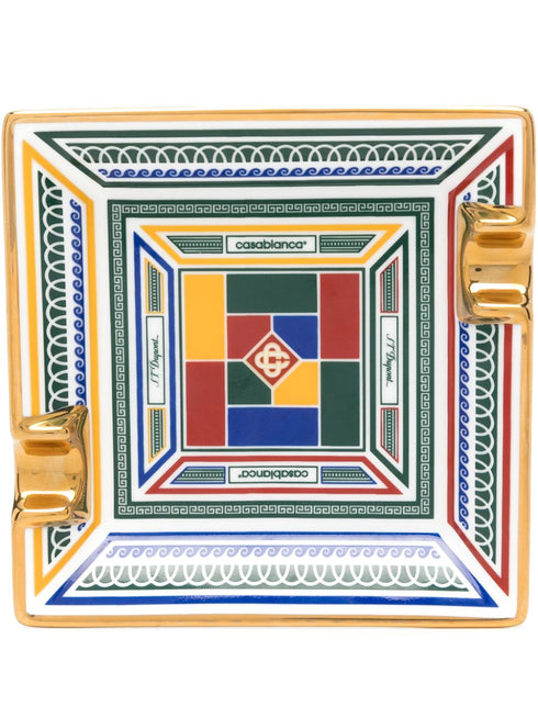 x S.T. Dupont small Tennis ashtray (11cm)