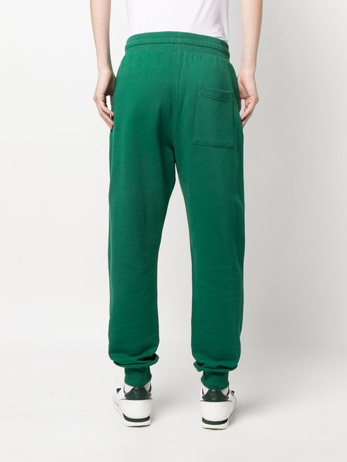 logo-print cotton track pants