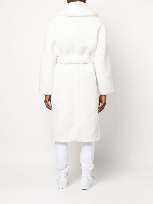 faux-shearling robe
