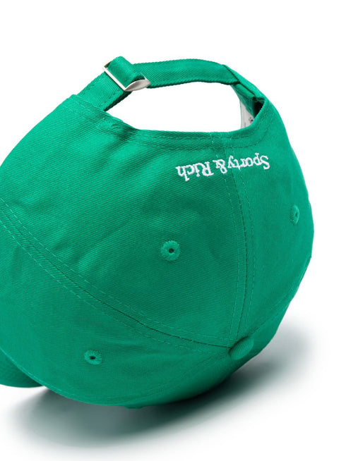 embroidered-design cotton cap