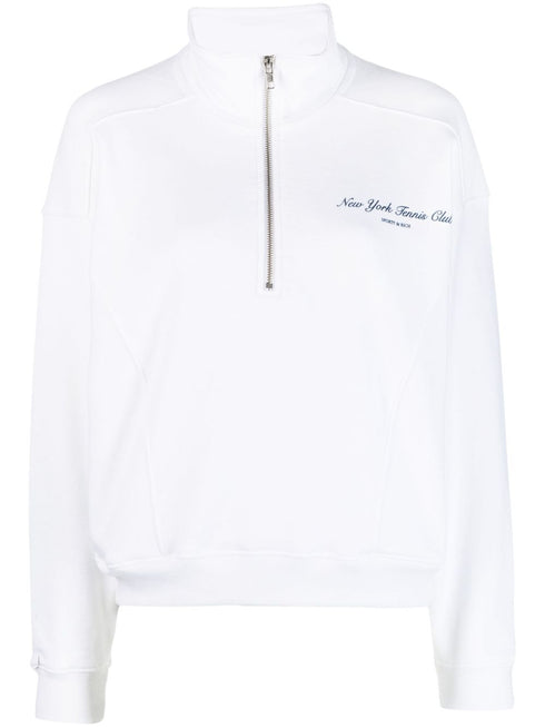logo-print cotton sweatshirt