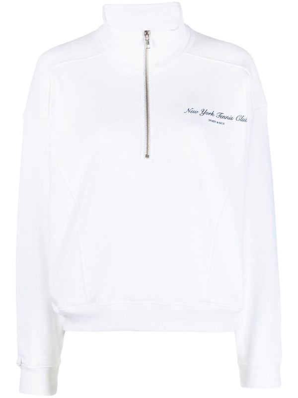 logo-print cotton sweatshirt
