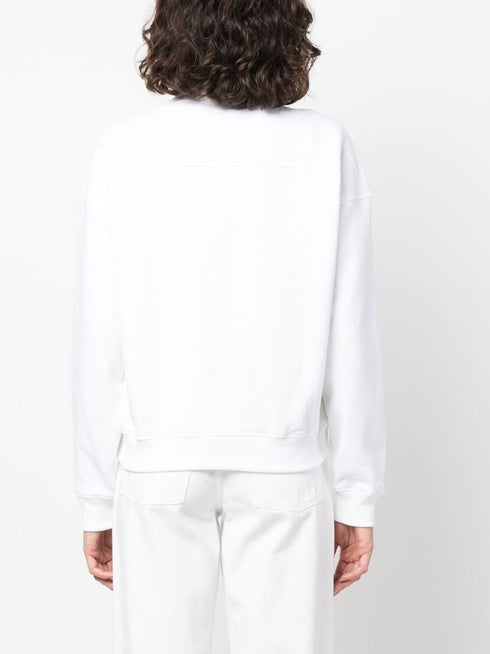 logo-print cotton sweatshirt