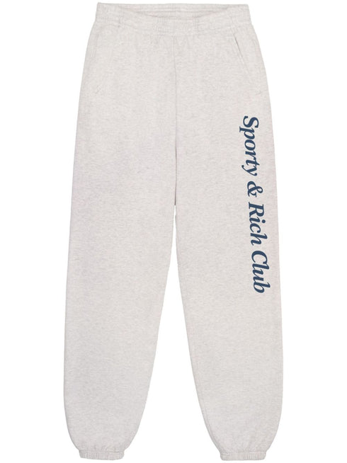 logo-print track pants
