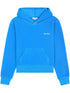 Sporty & Rich Embroidered-logo Fleece Hoodie