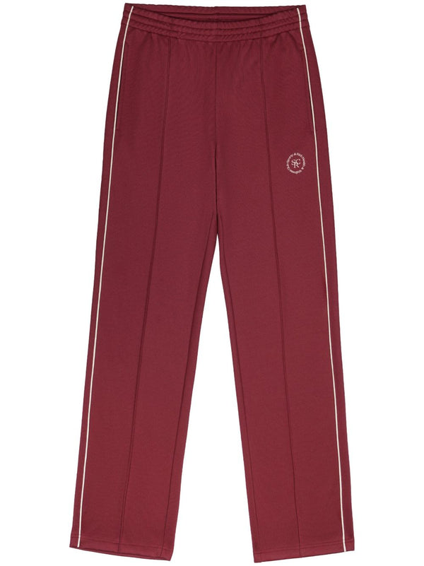 embroidered-logo track pants