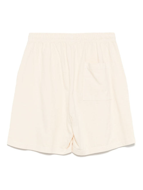 Varsity Crest-print track shorts