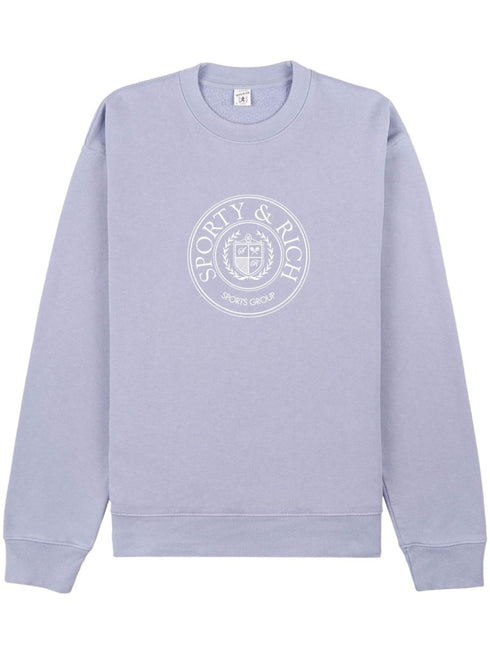 Connecticut Crest crew-neck sweatshirt