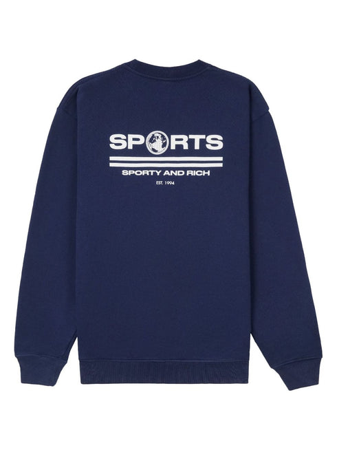 Sports logo-print sweatshirt