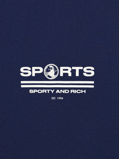 Sports logo-print sweatshirt