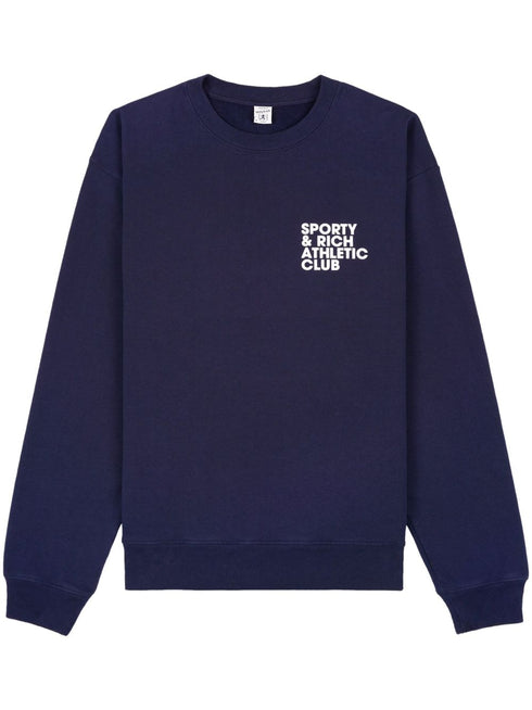 logo-print cotton sweatshirt