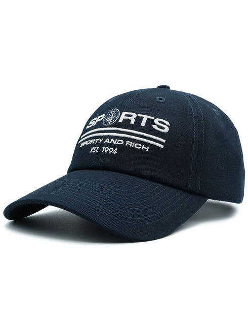 logo-embroidered cap