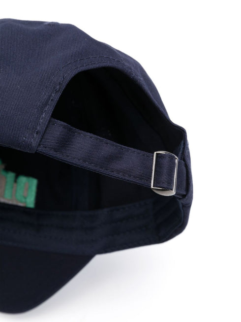 Rebound logo-embroidered cap