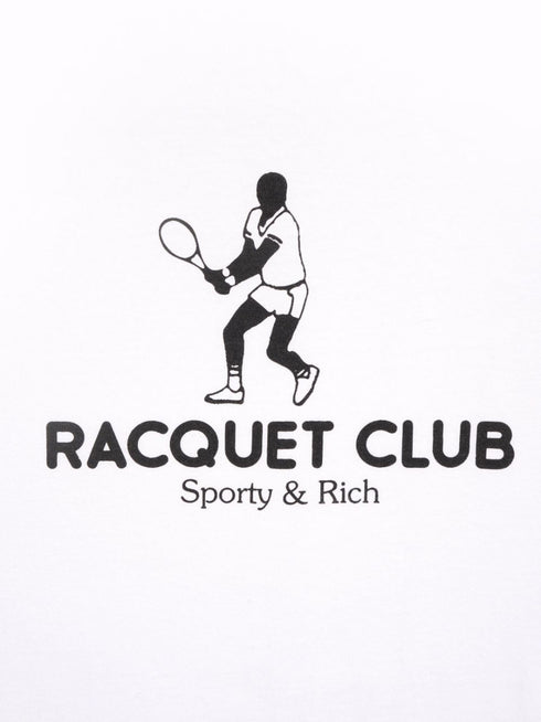 Racquet Club motif-print T-Shirt