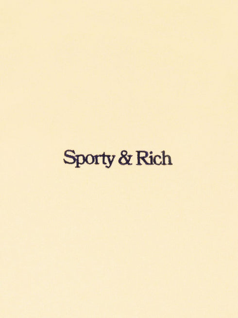 New Serif V-neck jumper