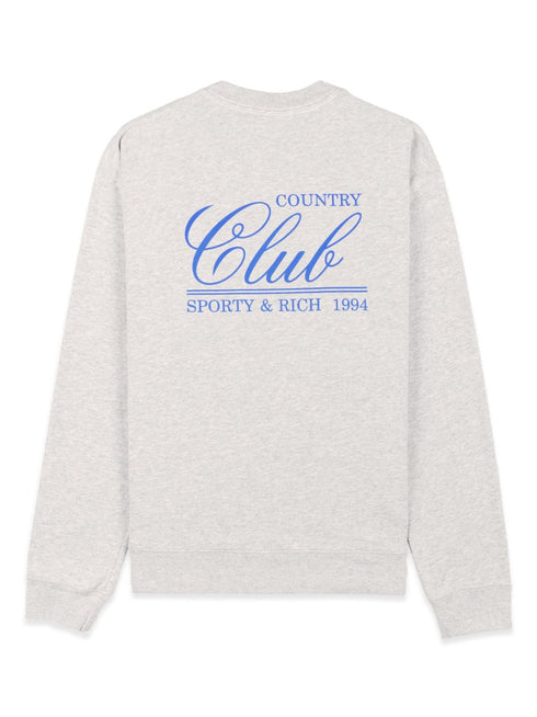 logo-print crew-neck sweatshirt
