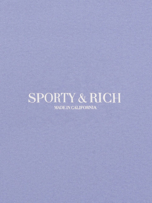 cuffed crew neck sweatshirt