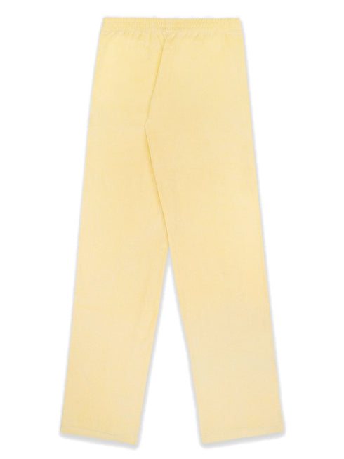 logo-embroidered terrycloth track pants