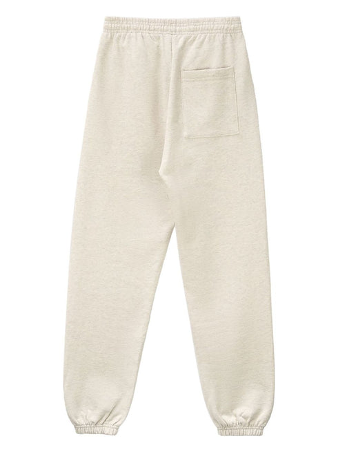 logo-print knitted track pants