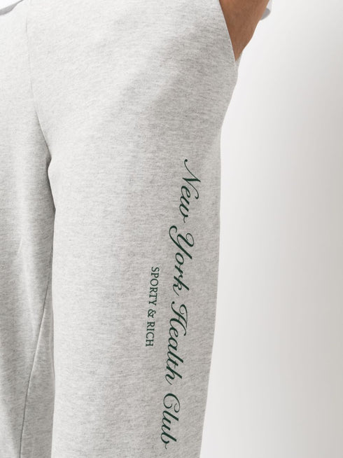 logo-print elasticated-waistband track pants