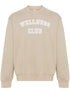 Wellness Club-flocked cotton sweatshirt