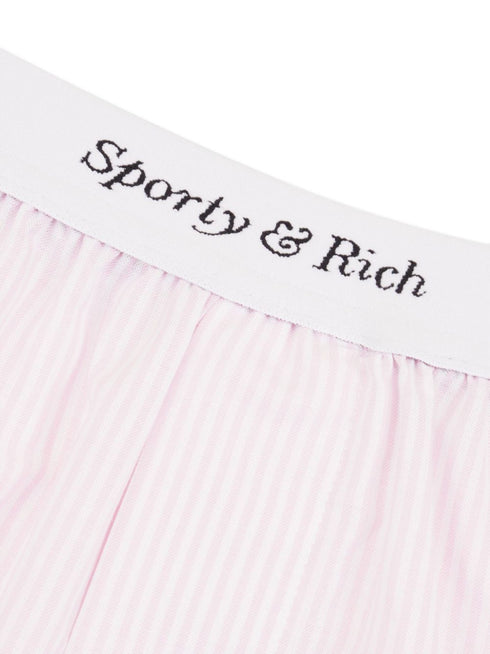 Oxford striped boxers