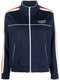 stripe-detail zip-up track jacket