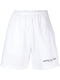 logo-print cotton track shorts
