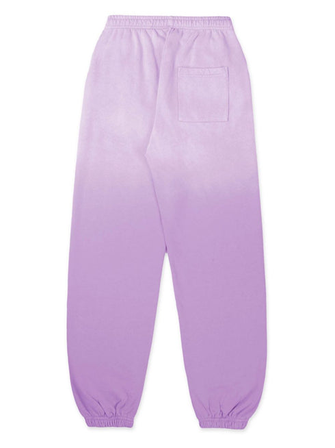 faded straight-leg track pants