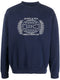 SRFC-print cotton sweatshirt