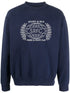 SRFC-print cotton sweatshirt