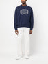 SRFC-print cotton sweatshirt