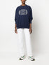 SRFC-print cotton sweatshirt