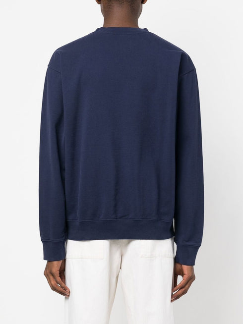 SRFC-print cotton sweatshirt