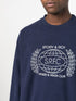 SRFC-print cotton sweatshirt