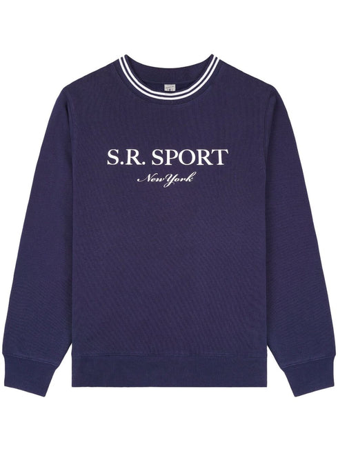 logo-print crew-neck sweatshirt