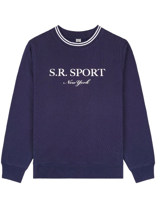 logo-print crew-neck sweatshirt