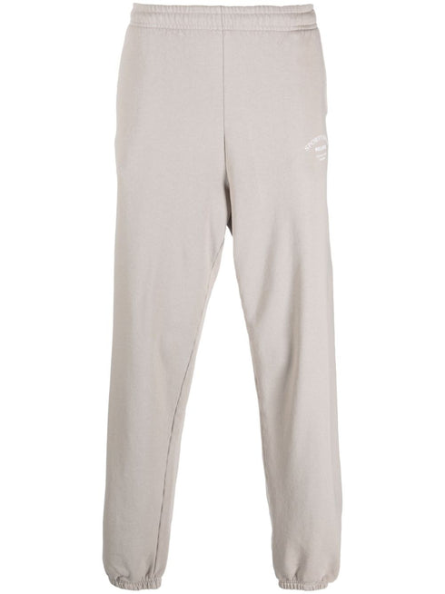 logo-print cotton track trousers