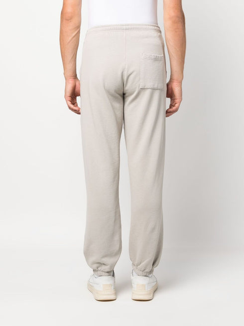 logo-print cotton track trousers